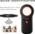 ISO11784/85/FDX-B/EMID 128 Smoostart Microchip Scanner, Records Data Storage Upload to PC Microchip Scanner Reader