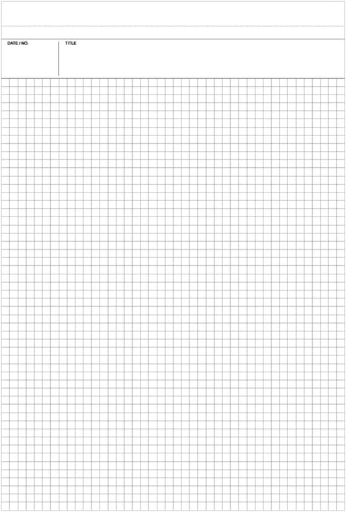 Maruman HN187A A4 Notebook with Folder - MNEMOSYNE