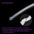 DMiotech Clear Silicone Tube, 1/8" ID 5/32" OD, 3.3 Feet Industrial Tubing for Water and Air Pump Applications