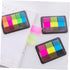 NUOBESTY Transparent Sticky Notes, Page Markers Sticky Index Tabs, 3 ColorsBook Tabs for Page Marking and Highlighting Writable, Repositionable by NUOBESTY