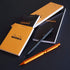 RHODIA 9340C - 3 in 1 scRipt Multipen, 2 Ballpoint Pens 0.5 mm Black & Red + 1 Graphite Mechanical Pencil 0.5 mm,