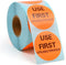L LIKED 500 Pcs Use First Circle Removable Labels - 1.5 Inch