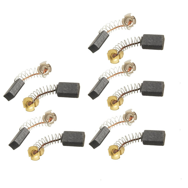 uxcell 5 Pairs Motor Carbon Brushes, 15mm x 10mm x 6mm for Power Tool