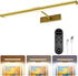 EZVALO Picture Light for Wall, 4800mAh Rechargeable Wireless Remote, 16in Dimmable Magnetic