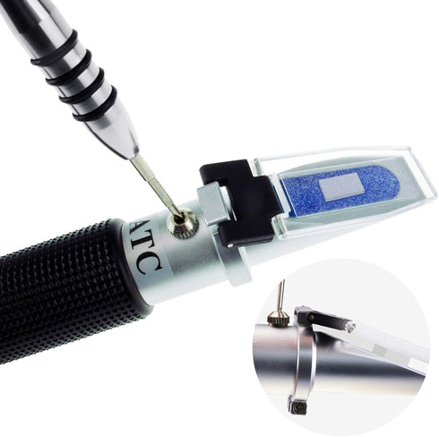 DANOPLUS Honey Moisture 58~90% Brix Refractometer with ATC, Handheld High Measuring Range for Honey, Jam, Syrup