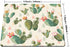 Smooffly Cactus Gaming Mousepad, Prickly Pattern Cactus Flowers Mouse Pad 9.5 X 7.9 Inch (240mmX200mmX3mm)