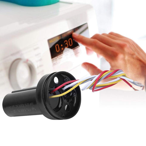 450V AC Double Start Capacitor - CBB60 5+3UF Double Motor Run Capacitor for Semi-Automatic and Automatic Washing