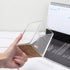 Set MEI YI TIAN Clear Acrylic Black Pen Holder Sticky Notes Holder Pencil Cup Note Dispenser Desk Organizer for School