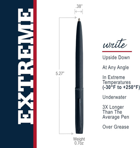 Fisher Space Pen Cerakote M4H Cap-O-Matic Series Pen - Elite Navy Blue Finished, Gift Boxed