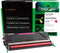 Clover Remanufactured High Yield Toner Cartridge Replacement for Lexmark C736/X736/X738 | Magenta