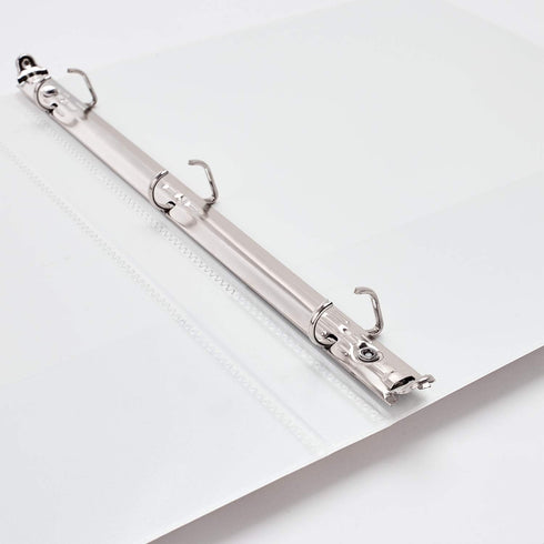 Avery Durable View 3 Ring Binder, 1/2 Inch Slant Rings, 4 White Binders (03362)