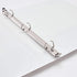 Avery Durable View 3 Ring Binder, 1/2 Inch Slant Rings, 4 White Binders (03362)