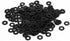 uxcell M3 x 7mm Black Zinc Plated Flat Washers, Gaskets, Spacers, 300PCS