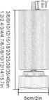 Tophacker 4 15cm/6in Aluminium Reinforced Support Legs, Pieces Furniture Sofa Legs, Cabinet Legs Adjustable in Height