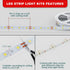 16.4ft Dimmable Strip,12v MY BEAUTY LIGHT LED Strip Lights Warm White, LED Light Flexible LED Rope Lights Kits