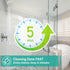 CHOMP! Scouring Pads Refill Pack: 5 Minute CleanWalls, 2 Pack for Bathroom Shower Tile Glass Fiberglass Soap Scum