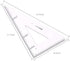 CXP Good Goods Set,Triangle Protractor,2 3) Large Triangle Ruler Square Pieces (Size