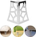 10cm 4pcs Zerodeko Metal Furniture Legs Chrome Hollow Pattern Cabinet Table Sofa Couch Support Feet Replacement