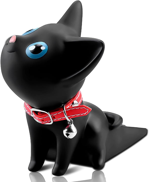 Cute Cat Door Stopper - Decorative Non-Slip Floor Protector, Scratch Resistant Wedge Holder for All Floor Types