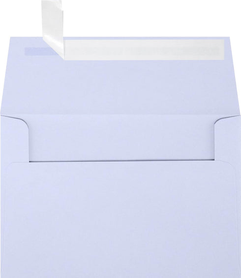 LUXPaper A4 Invitation Envelopes | Peel & Press | 4 1/4" x 6 1/4" | 80lb. Text | Lilac Purple | 50 Qty