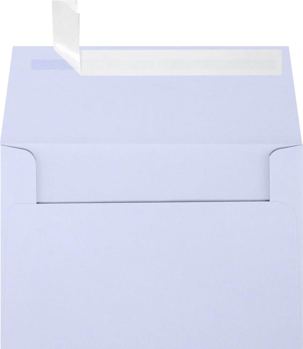 LUXPaper A4 Invitation Envelopes | Peel & Press | 4 1/4" x 6 1/4" | 80lb. Text | Lilac Purple | 50 Qty