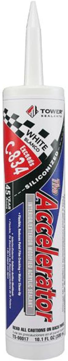 The Accelerator Acrylic Silicone, White TS-00017, 10.5 fl-Ounce Size