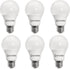 A19 LED Light Bulbs, 60 Watt Equivalent, E26 Base, 6500K Daylight White, 10W, 1000 Lumen, Non-Dimmable, Pack of 6