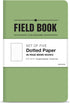 Elan Publishing Company Field Notebook/Pocket Journal - 3.5"x5.5" - Green - Lined Memo Book - Pack of 5 by Elan Publishing Company