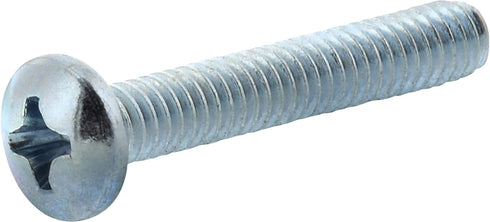 Hillman 92174 Zinc Pan Head Phillips Machine Screws, #10-24 x 2-1/2", 100 Pieces