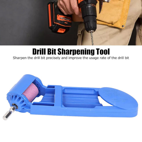 FTVOGUE Corundum Drill Sharpener, Portable Grinding Wheel Drill Bit Sharpener for Grinder Power Tools