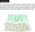 PATIKIL Foam Square Rectangle Sponge Cleaning Stick 5.1" Multipurpose for Camera Sensors Printers Crafts Pack of 100