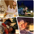 ROYFACC Dimmable Night Light Touch Sensor Lamp Bedside Table Lamp for Kids Bedroom Rechargeable Warm White Light
