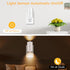 SETEN 4 Pack Dimmable 180 3000K 0-200 Mini LED Night Light, Plug-in Wall Light with Dusk to Dawn Auto On/Off, Rotating