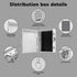 DYEENL (13" 9.2" 5.6") Outdoor Electrical Enclosure Box with Ventilation System Weatherproof ABS Junction Box