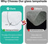 HGHYjrxfkl 1 Pack Crack Finish Glass Lamp Shade,Clear Crackle Finish Cylinder Replacement Shade for Pendant light