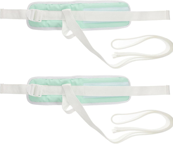 2pcs Patient Belt Soft Arm and Wrist Strap for Bedridden Safety Prevent