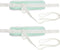 2pcs Patient Belt Soft Arm and Wrist Strap for Bedridden Safety Prevent