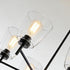 1-5/8 Inch E26 5.5"W 6.1"H Glass Lamp Shade Replacement for Table Lamps/Floor Lamp/Chandelier/Pendant Light