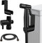 KescherAb Handheld Toilet Bidet Sprayer for Toilet, Adjustable Water Pressure Control with Complete