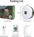 33ft 100LED, 4 1 100LED 14 Camping String Lights in Rechargeable Outdoor Tent String Lights with Lighting Modes Remote