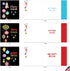 The Best Card Company 10 Boxed Holiday Cards for Christmas, Fun Assorted Notecard Set, Retro Groovy Greetings