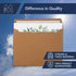 Marathon Office Supply A6 4.75 6.5 Inch 500 Pack MOS Kraft Envelopes x Brown Self-Seal Heavyweight Invitation Envelopes