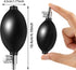 Lamoutor 3Pcs Blood Pressure Latex Bulb Replacement Pump Hand Squeeze Sphygmomanometer Bulb with Air Release Valve