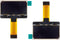 JESSINIE 2pcs 1.3" White Blue OLED Display 128x64 LCD Screen, SH1106 Driver, I2C