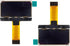 JESSINIE 2pcs 1.3" White Blue OLED Display 128x64 LCD Screen, SH1106 Driver, I2C