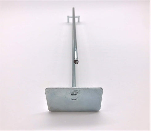 SHP6 6" (Pack 12) NAHANCO Pegboard Scanner Hook, Chrome