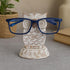 Birthday Gifts for Women Wooden Owl Glasses Holder Night Stand Reading Eyeglass Spectacle Retainer Gifts for Adults