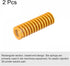 3D 14mm 45mm 2pcs 3D uxcell Printer Die Spring, OD Long Spiral Stamping Light Load Compression Mould Die Springs