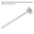 MECCANIXITY 304 Stainless Steel Stirring Rod 7.87" Length with 1.57" ID Dispersion Disc for Industrial, Laboratory