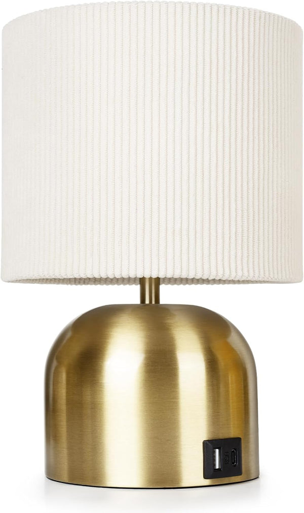 EOEYYOYB Table Lamp for Bedroom, Bedside Lamps for Nightstand, Minimalist Night Stand